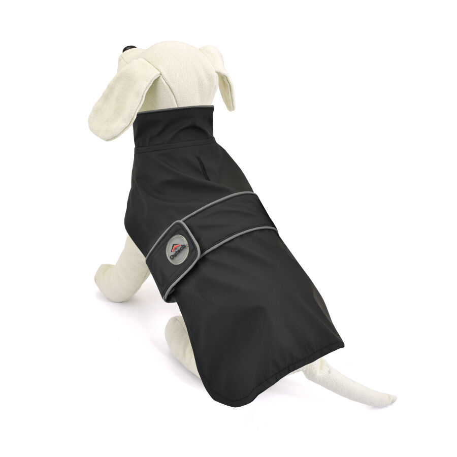 Outech Apolo Chubasquero Negro para perros, , large Imagen numero 2