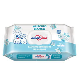 Amoremio Toallitas Muschio Bianco para perros