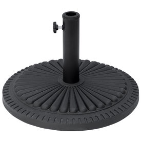 Outsunny Base Sombrilla con Soporte de Parasol para jardín