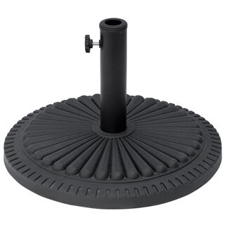 Outsunny Base Sombrilla con Soporte de Parasol para jardín