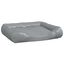 Vidaxl sof&aacute; acolchado de cuero gris claro para mascotas, , large indicador imagen numero 1