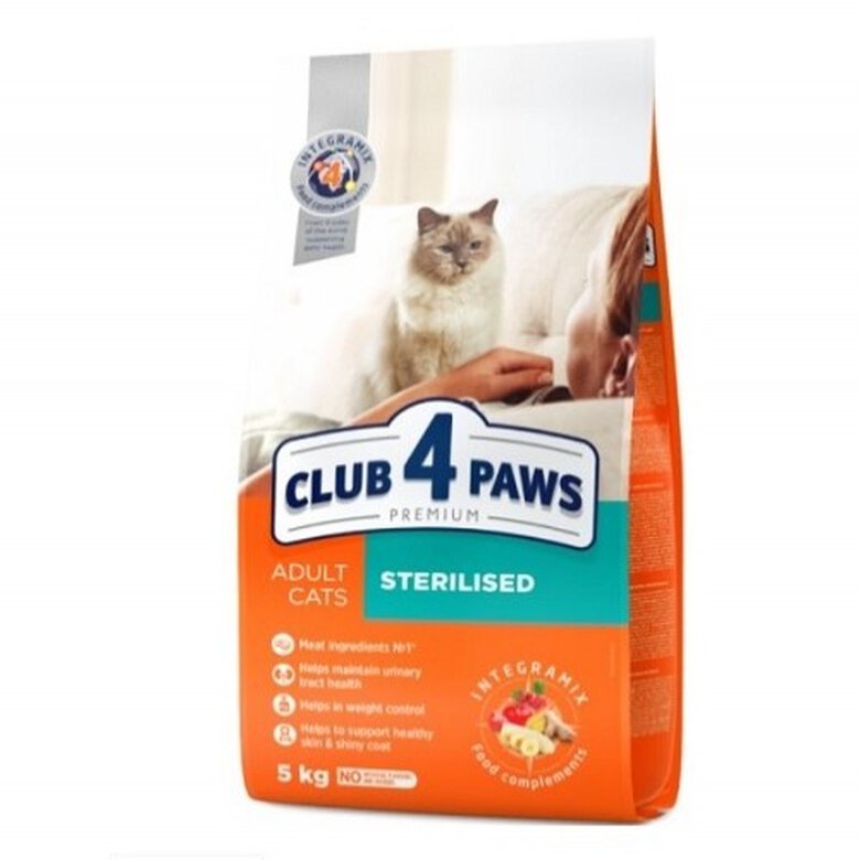 Club 4 Paws "Sterilised" pienso seco para gatos esterilizados, , large image number null