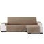 Vipalia Protector Cubre Sofá Chaise Derecho 290 Color Visón Modelo Brisa, , large indicador imagen numero 1