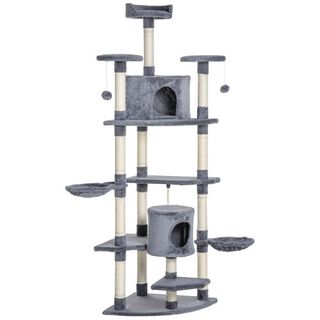 PawHut Árbol Rascador Grande para gatos