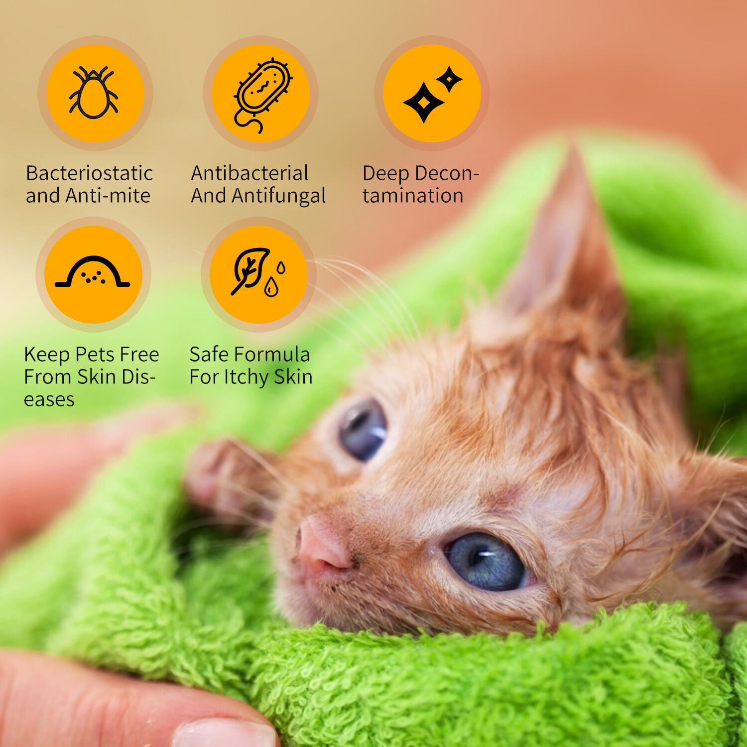 Nobleza &ndash; Champ&uacute; antipulgas para Perros Gatos, Anti-Pulgas y Anti-Acaros - Seguro y no irritante (250ml), , large Imagen numero 4