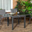 Outsunny Mesa de Jardín Extensible de Aluminio, , large indicador imagen numero 2