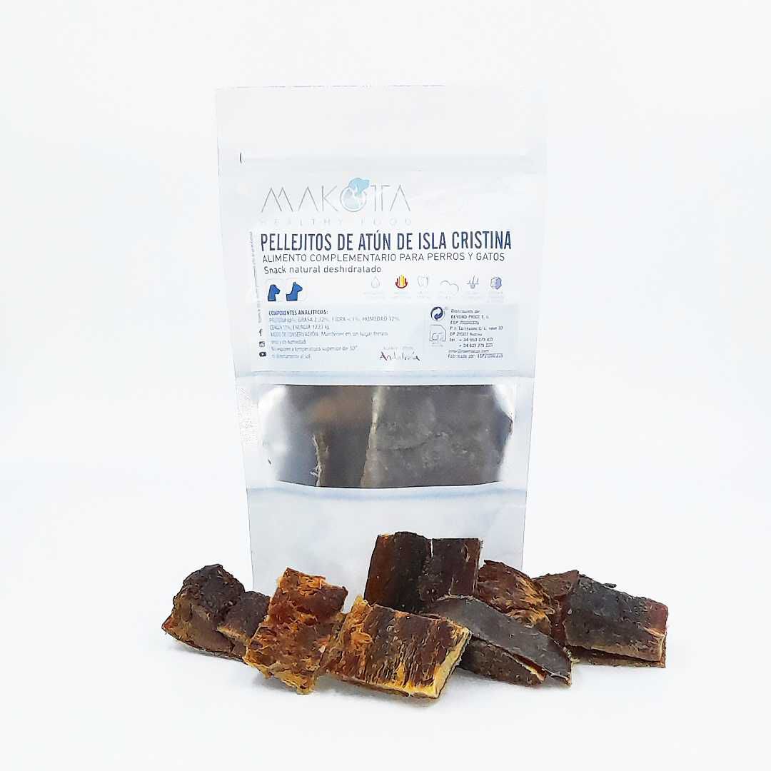 MAKOTTA Pellejitos de atún de Isla Cristina deshidratados