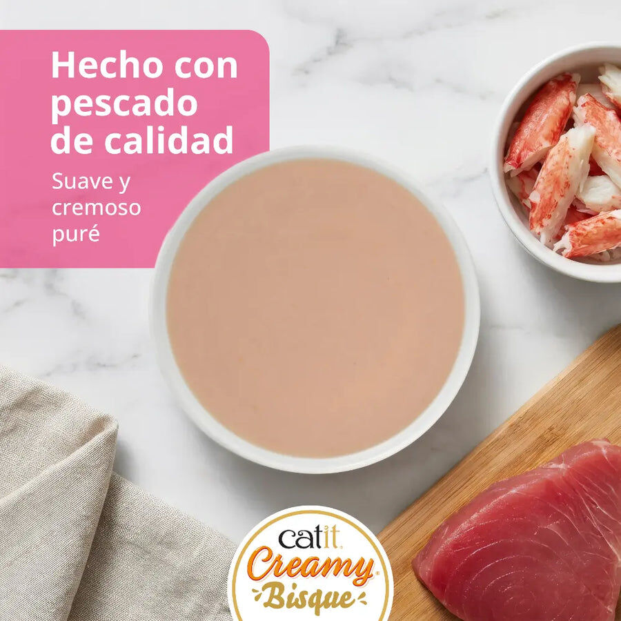 Catit Creamy Bisque con At&uacute;n, , large Imagen numero 4