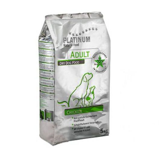 Esmerado Monopolio Cámara Dingo Adult Platinum Pollo pienso para perros | Tiendanimal