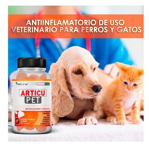 Pet line antiinflamatorio articupet para perros y gatos, , large Imagen numero 3