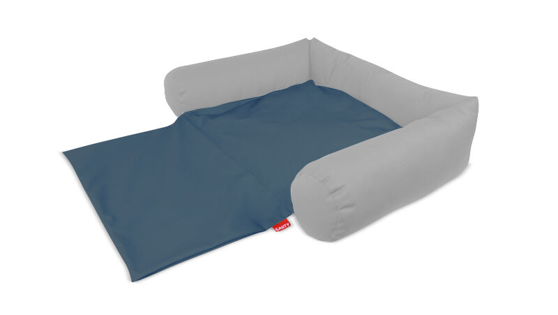 Gauty Cama para Perros y Gatos  Tela de sarga - Gris y azul, , large Imagen numero 1