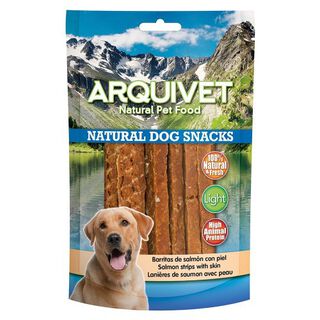 Barritas Natural Dog Arquivet Snacks de salmón para perros sabor Salmón