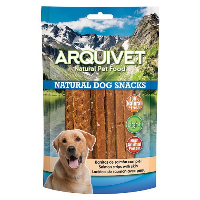 Barritas Natural Dog Arquivet Snacks de salmón para perros sabor Salmón