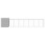vidaXL Gallinero con corral acero galvanizado gris claro 165x251x181cm, , large indicador imagen numero 24