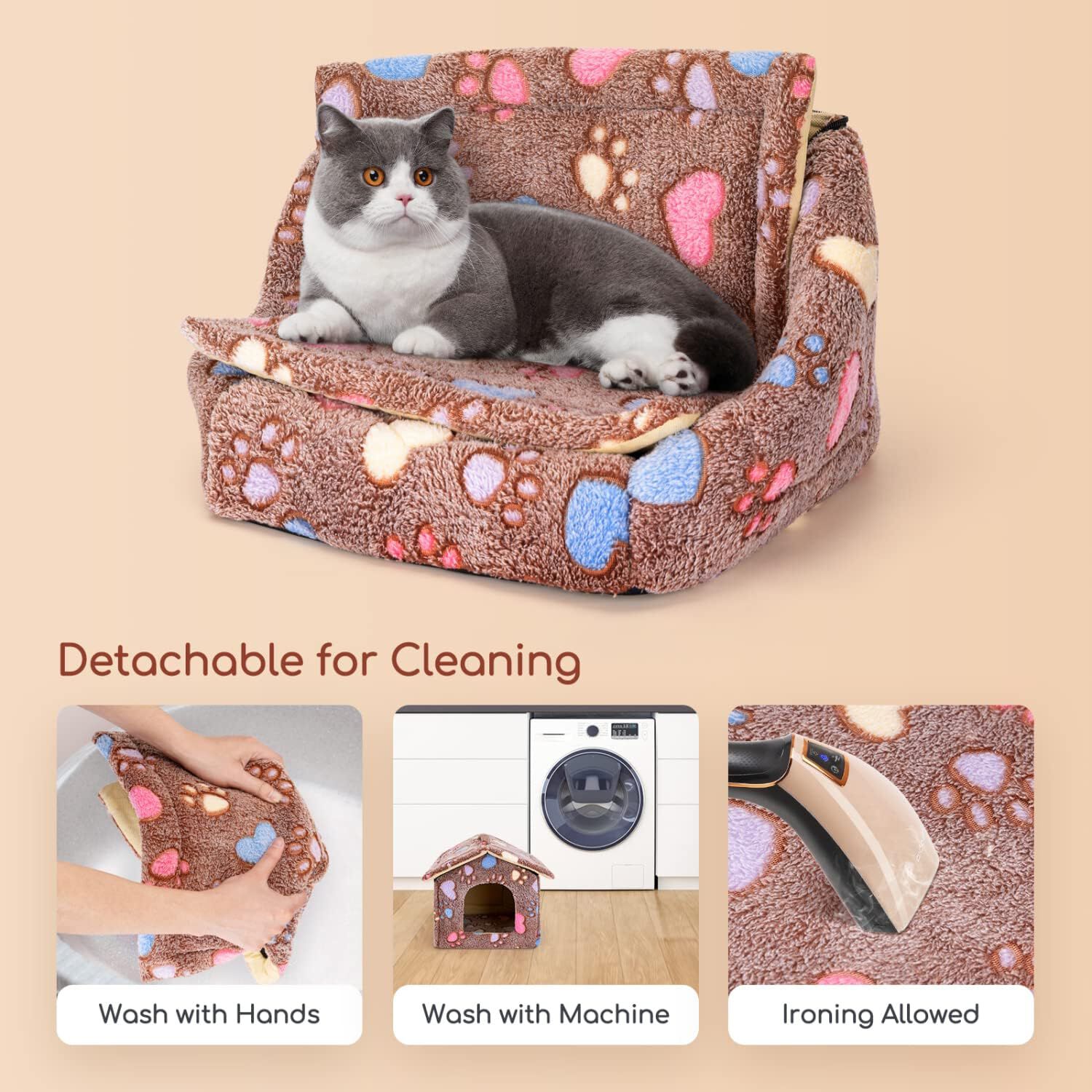 Nobleza Caseta marrón para Perros y Gatos thumbnail