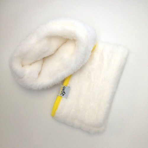 Bufanda Uoamy Reversible para perros color Blanco, , large Imagen numero 4
