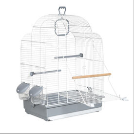 TPTG Jaula 647 Blanca para pájaros