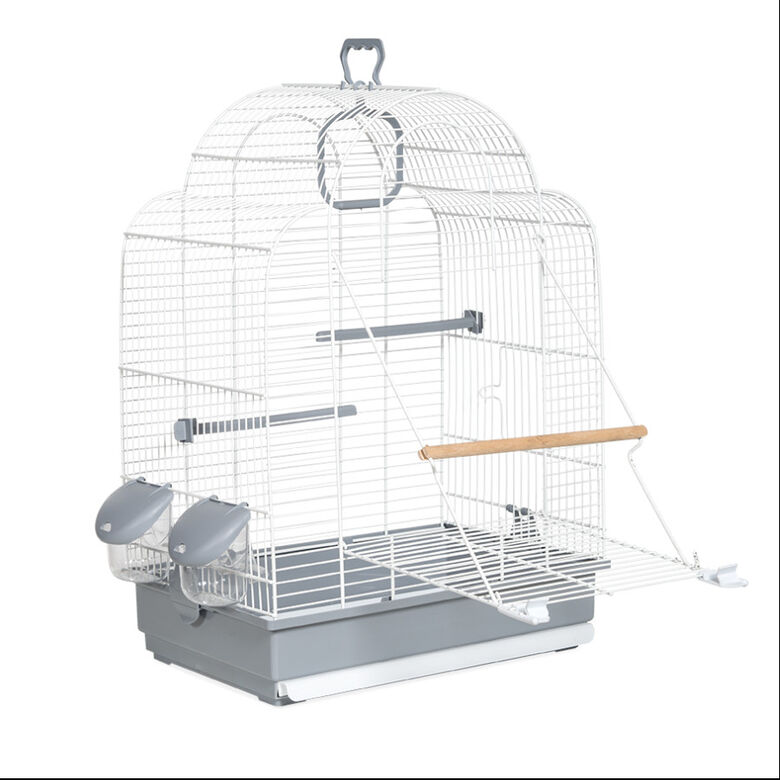 TPTG Jaula 647 Blanca para pájaros