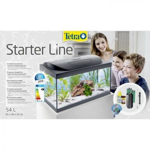 Acuario starter line LED ETRA color Negro, , large Imagen numero 2
