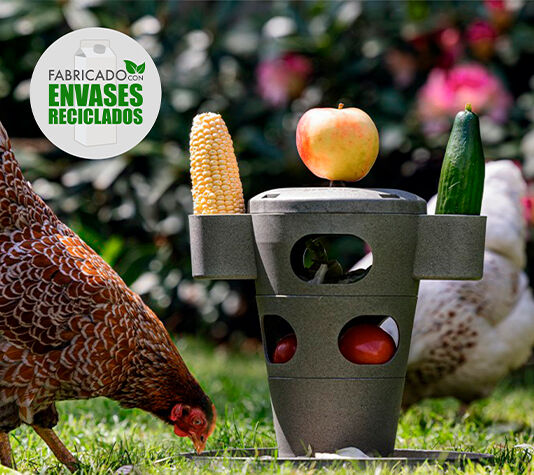 Finca Casarejo Comedero Interactivo para Aves de Corral y Gallinas thumbnail