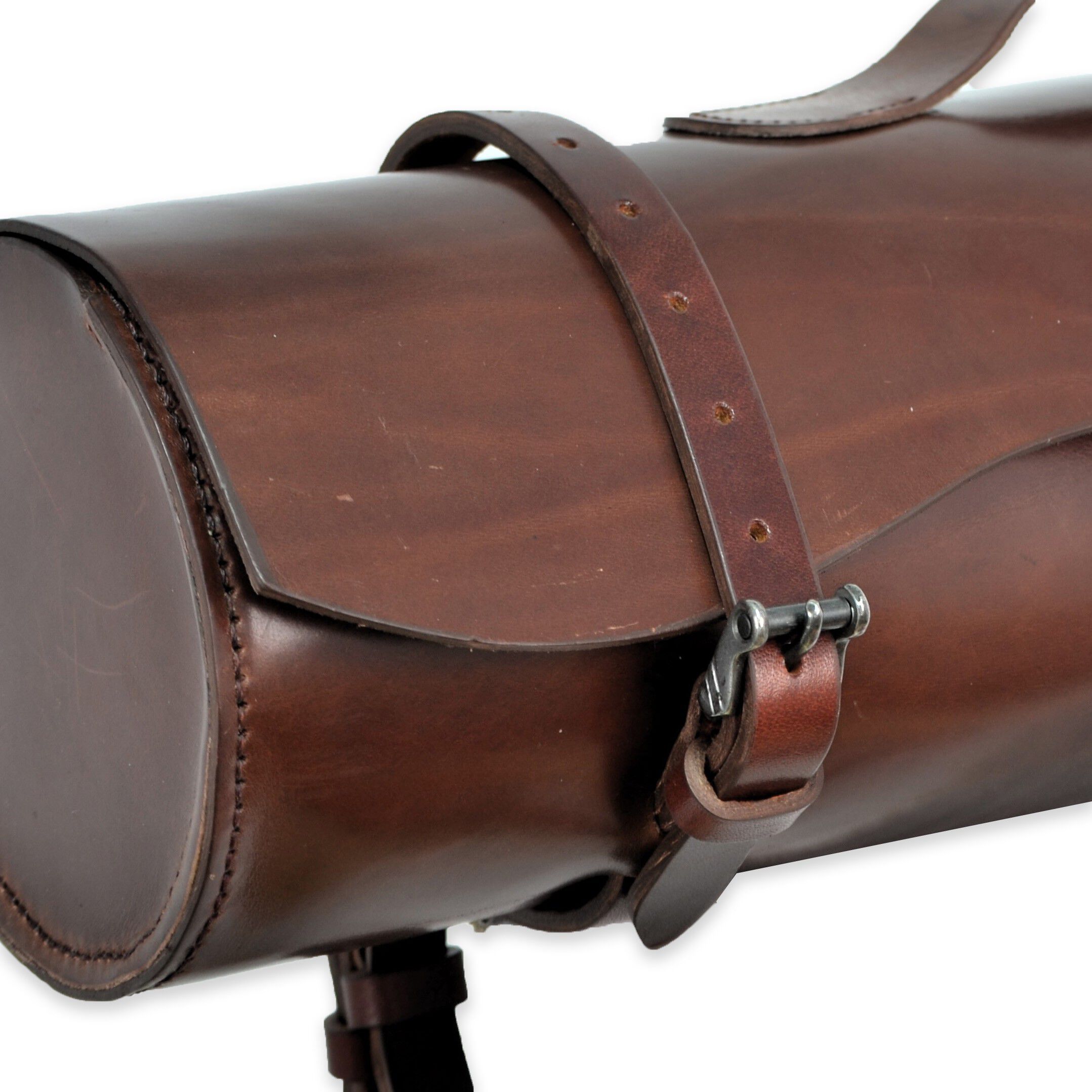 PortaCapote Premium | Piel de Ternera, Hebilla de Fragua | Color Co&ntilde;ac | Equipamiento para el caballo | Producto de Guarnicioner&iacute;a | Tradici&oacute;n artesana | Los Nietos, , large Imagen numero 3