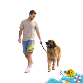 Summer Vibes Porta bolsas Lim&oacute;n para perros