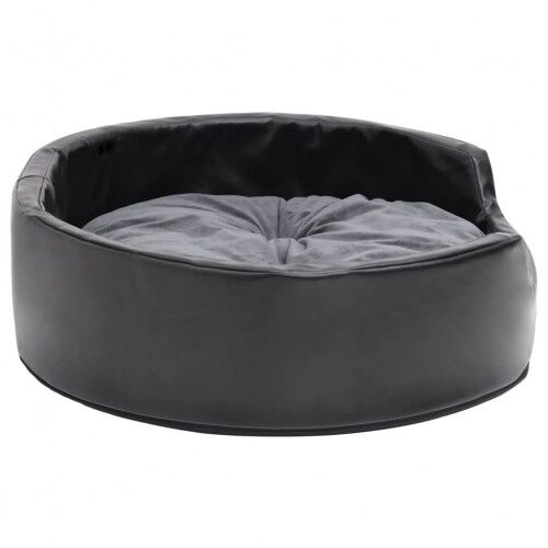 VidaXL Cama Negro y Gris Oscuro para perros y gatos, , large Imagen numero 8