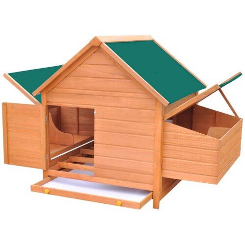 Gallinero de madera para gallinas color Madera, , large Imagen numero 5