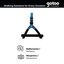Gotoo Arnés reflectante de neopreno azul para perros, , large indicador imagen numero 4