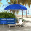 Outsunny Sombrilla de Playa Azul, , large indicador imagen numero 5