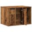 vidaXL Mueble arenero de gatos madera ingeniería envejecida, , large indicador imagen numero 9