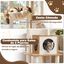 COSTWAY Mueble Rascador para Gatos, 148 cm &Aacute;rbol Rascador para Gatos con Postes Rascadores de Sisal, Condominio, Percha, Cesta, Juguete, Cojines Lavables, Gran Torre de Madera Multinivel para Gatitos, , large indicador imagen numero 3