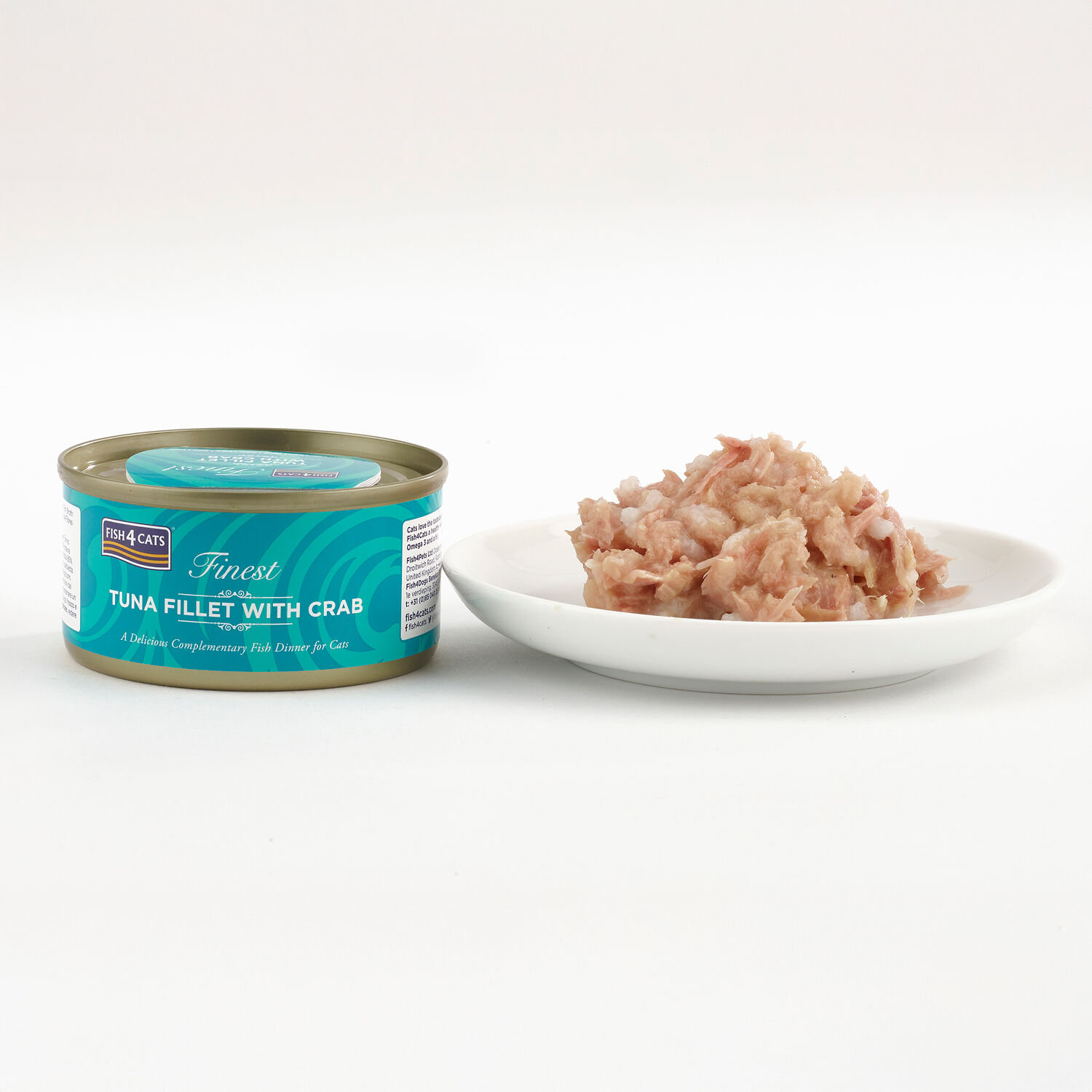 Fish4Cats Lata Filete Atún con Cangrejo para gatos thumbnail