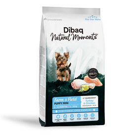 Dibaq Natural Moments 5 Star Pavo y Pollo Cachorro razas peque&ntilde;as 2Kg