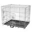Jaula plegable de acero para perros color Negro, , large indicador imagen numero 1