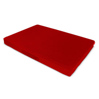 Gauty Cama Redonda Tela Impermeable  Rojo para Perros y Gatos