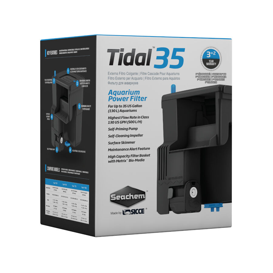 Seachem Tidal Filtro Cascada para acuarios
