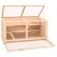 vidaXL Jaula para hámster madera maciza abeto 89,5x45x45 cm, , large indicador imagen numero 3