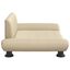 vidaXL Cama para perros de tela crema 70x45x28 cm, , large indicador imagen numero 3