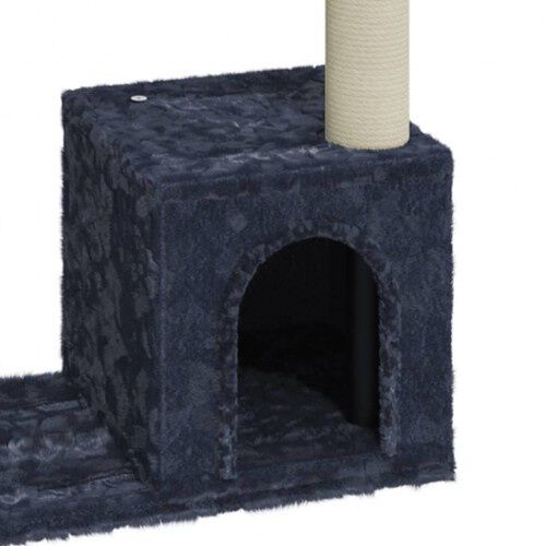 Vidaxl rascador sisal gris oscuro para gato, , large Imagen numero 5