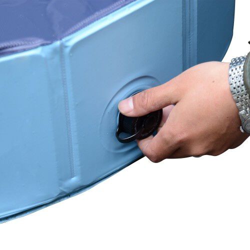 Piscina r&iacute;gida PawHut para mascotas color Azul, , large Imagen numero 5