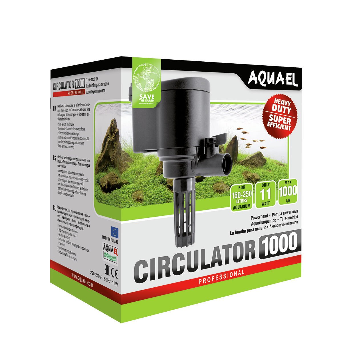 Bomba Aquael Circulator 1000 para acuarios thumbnail