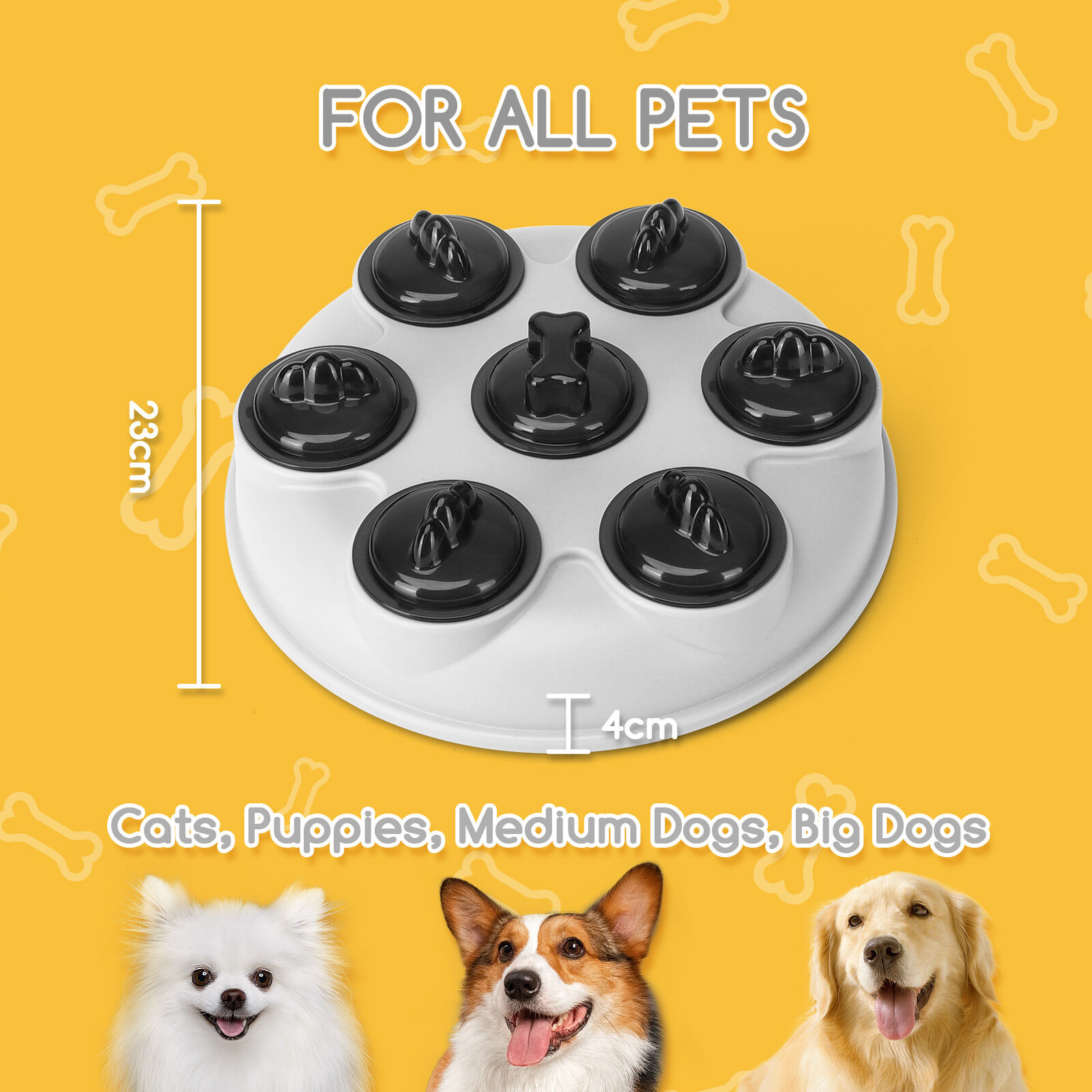 Nobleza Juguetes Interactivos para Perros Peque&ntilde;os Dispensador interactivo de Recompensas Rompecabezas para Perros, , large Imagen numero 2