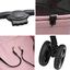 vidaXL Carrito Plegable para Mascotas Ajustable Rosa 78 x 54 x 101 cm, , large indicador imagen numero 10
