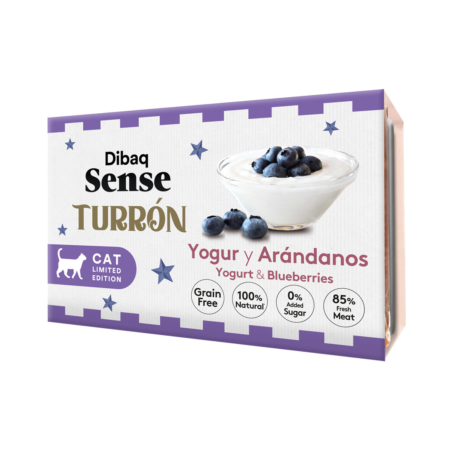 Dibaq Sense Turr&oacute;n para gatos de Tarta de queso 100g, , large Imagen numero 1