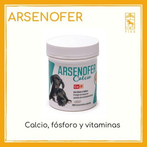 Laboratorios Pino Arsenofer Calcio para periodos de crecimiento en perros y gatos thumbnail