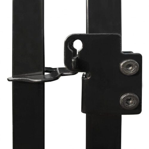 Perrera sin cubrir de acero color Negro thumbnail