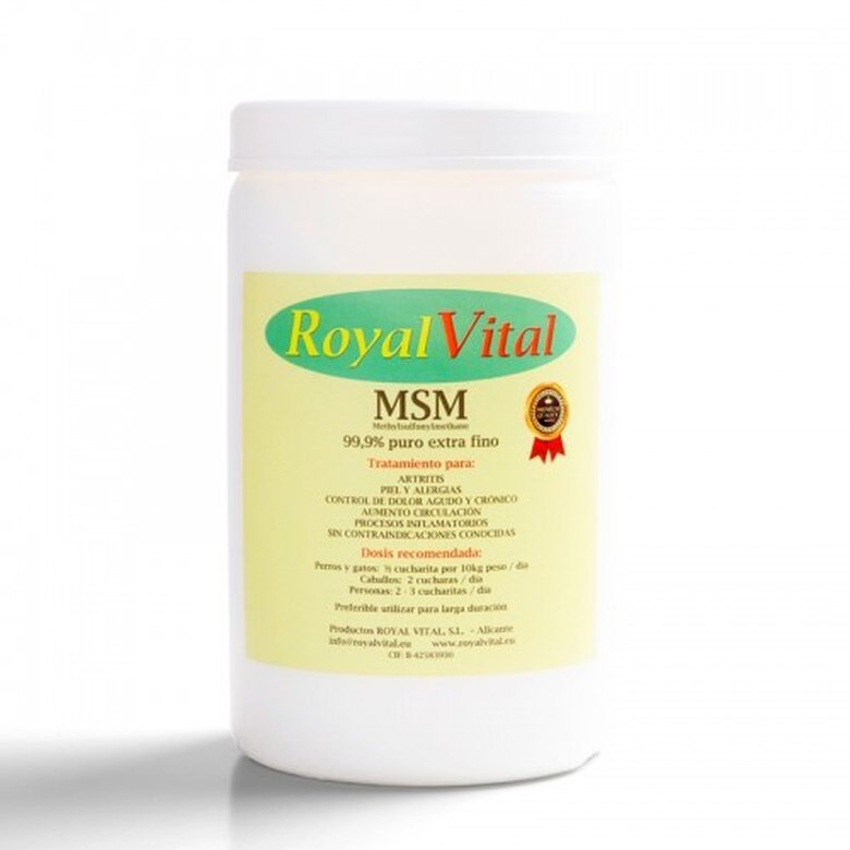 Minerales para perros y gatos Royal vital MSM Puro, , large image number null