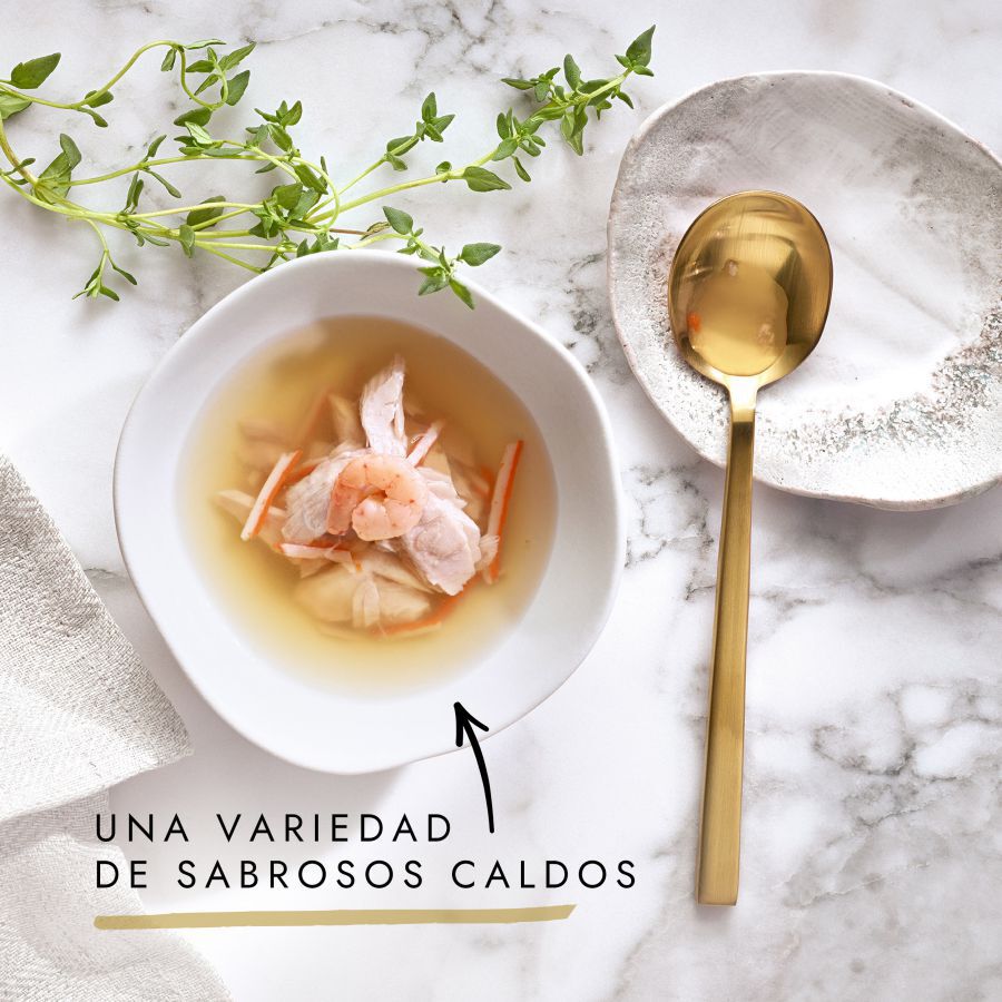 4 sobres x 40 g Gourmet Nature's Creations Sopa de At&uacute;n sobre para gatos, , large Imagen numero 2