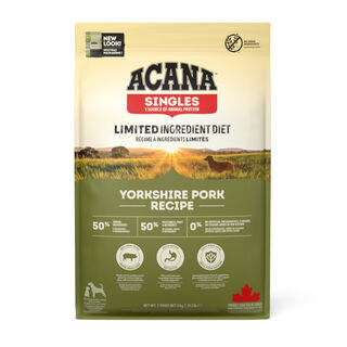 Acana Singles Yorkshire Pork Cerdo con Calabaza pienso para perros